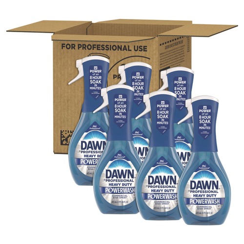 Dishwashing Detergents | Dawn Professional 80763690 16 oz. Heavy Duty Power wash Commercial Dish Spray (6/Carton) image number 0
