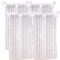 Food Containers & Lids | Dart C57PST1 ClearSeal 5.8 in. x 6 in. x 3 in. Hinged-Lid Plastic Containers - Clear (500/Carton) image number 1