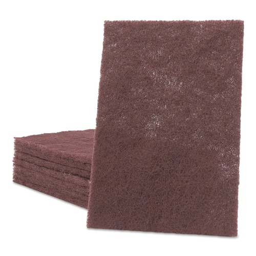 Scouring Pads & Sticks | Scotch-Brite PROFESSIONAL 7447 6 in. x 9 in. General Purpose Hand Pad - Maroon (60/Carton) image number 0
