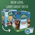 Coffee - Caffeinated | Green Mountain Coffee 5000359624 Brew Over Ice Coffee K-Cups - Hazelnut Cream (24/Box) image number 6