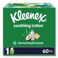 Facial Tissues | Kleenex 54271 Soothing Lotion 3-Ply Facial Tissue - White (1620/Carton) image number 5