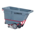 Carts & Trucks | Rubbermaid Commercial 2192465 0.5 cu yd BRUTE DURATILT Frame Tilt Truck Heavy Duty 1400 lb Capacity Gray image number 1