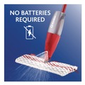 Mops | O-Cedar 173563EA 48 in. Handle ProMist MAX Spray Mop - Red/White/Gray Microfiber Head, Red/Black/Gray Plastic Handle image number 4