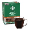 Coffee - Decaffeinated | Starbucks 12434952 Coffee K-Cups Pack - Pike Place Decaf (24/Box) image number 1