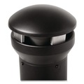 Smoking Receptacles | Rubbermaid Commercial FG9W3300BLA 4.1 Gallon 39 in. High Infinity Traditional Smoking Receptacle - Black image number 1
