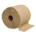 Perforated Roll & Hand Towels | GEN G1804 8 in. x 300 ft. 1-Ply Hardwound Roll Towels - Brown (12 Rolls/Carton) image number 3
