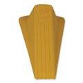 Doorstops | Master Caster 00966 Giant Foot 3.5 in. W x 6.75 in. D x 2 in. H No-Slip Rubber Wedge Doorstop - Safety Yellow image number 2