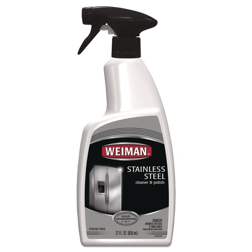 Stainless Steel Cleaners | WEIMAN 108EA 22 oz Trigger Spray Bottle Stainless Steel Cleaner and Polish - Floral Scent image number 0