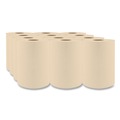 Perforated Roll & Hand Towels | Cascades PRO H035 7.88 in. x 350 ft. 1-Ply Select Hardwound Roll Towels - Natural (12 Rolls/Carton) image number 2