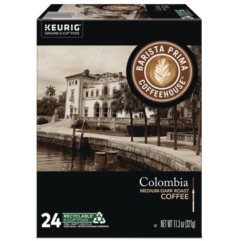  | Barista Prima Coffeehouse 5000330094 K-Cups Coffee Pack - Colombia (24/Box)