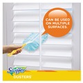 Dusters | Swiffer 11804 Dusters Starter Kit with Dust Lock Fiber and 6 in. Handle - Blue/Yellow (6/Carton) image number 3