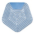 Toilet & Urinal Deodorizers | Boardwalk WCBX-P-010I010I-06-AAS80- 0.11 oz Anti-Splash Urinal Screen - Clean Cotton Scent/Blue (10/Carton) image number 0