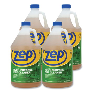 Zep Commercial ZUMPP128 1 gal. Pine Multi-Purpose Cleaner - Pine Scent (4/Carton)