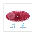 Metered Dispenser Refills | Boardwalk CURVP010I060M01AAS8100 Curve Solid Air Freshener - Spiced Apple, Red (10/Box) image number 4