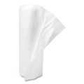 Drawstring & Kitchen Bags | Inteplast Group DT12GALW Draw-Tuff Institutional 28 in. x 24 in. 12 gal Drawstring Draw-Tape Can Liners - White (25 Bags/Roll, 12 Rolls/Carton) image number 2