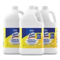 Disinfecting & Cleaning Solutions | Professional LYSOL Brand 19200-99985 128 oz. Bottle Disinfectant Deodorizing Cleaner Concentrate - Lemon Scent (4/Carton) image number 0
