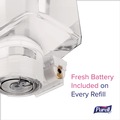 Hand Sanitizer Dispensers | PURELL 8320-E1 ES10 4.33 in. x 3.96 in. x 10.31 in. Automatic Hand Sanitizer Dispenser - White image number 2