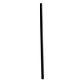 Straws/Stems/Sticks | Boardwalk BWKGSTUW775BK 7.75 in. Polypropylene Giant Straws - Black (1500/Carton) image number 0