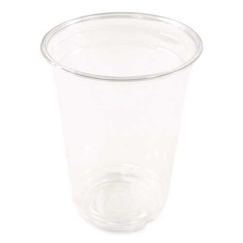 Cups | Boardwalk BWKPET10PK 10 oz. Plastic PET Cups - Clear (50/Pack) image number 0