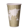 Cups | Eco-Products EP-BNHC16-WD 16 oz. World Art Renewable and Compostable Insulated PLA Hot Cups (600/Carton) image number 0
