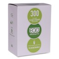 Perforated Roll & Hand Towels | Eco-Products EP-ST990 9.5 in. Wrapped Plastic Straw - Clear (4800/Carton) image number 3