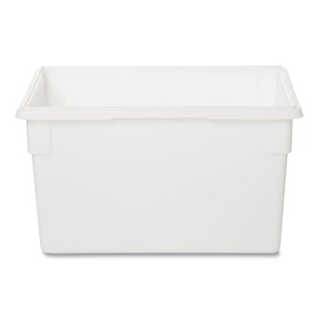 Rubbermaid Commercial FG350100WHT Food/tote Boxes, 21.5gal, 26w X 18d X 15h, White