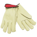 Work & Welding Gloves | MCR Safety 3250XL Premium Grade Leather Insulated Driver Gloves - X-Large, Cream (1-Dozen) image number 0