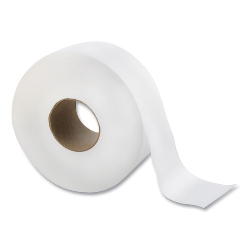 Toilet Tissues | Livi VPG Select 23501 3.3 in. x 1000 ft. 2-Ply Jumbo Bath Tissue - White (1-Carton) image number 0