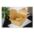 Food Containers & Lids | GEN KS10120 Reclosable 30 oz. Paper Take-Out Box - Kraft (450/Carton) image number 2