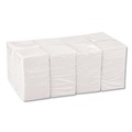 Beverage Napkins | Georgia Pacific Professional 96019 9-1/2 in. x 9-1/2 in. Single-Ply Beverage Napkins - White (4000/Carton) image number 5