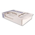High-Density Trash Bags | Boardwalk Z4824LNKR01 10 Gallon 8 mic 24 in. x 24 in. High-Density Waste Can Liners - Natural (1000/Carton) image number 0