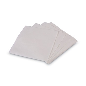 LUNCHEON NAPKINS | Boardwalk BWK8310 12 in. x 12 in. 1-Ply 1/4-Fold Lunch Napkins - White (6000/Carton)