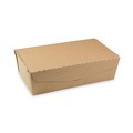 Food Containers & Lids | Pactiv Corp. NOB04SKEC EarthChoice OneBox 9 x 4.85 x 2.7 77 oz Paper Box - Kraft (162/Carton) image number 0
