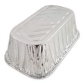 Aluminum Pans & Lids | Handi-Foil HFA 31730 5.72 in. x 3.31 in. x 2.03 in. 1 lbs. Capacity Aluminum Baking Pan (200/Carton) image number 1
