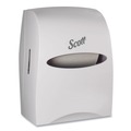 Towel Dispensers | Scott 46254 Essential 13.06 x 11 x 16.94 Manual Hard Roll Towel Dispenser - White (1/Carton) image number 0