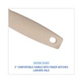 Brushes | Boardwalk BWK4208 5.5 in. Brush 3 in. Tan Plastic Handle Cream Tampico Bristles Utility Brush image number 2