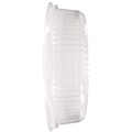 Food Containers & Lids | Handi-Foil 4012DL 12 in. Diameter Embossed Plastic Dome Lids Fits 4012/4013 - Clear (25/Carton) image number 3