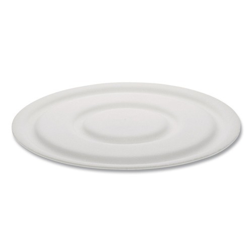 Bakery Boxes & Containers | Pactiv Corp. PAC 60900000 9 in. Diameter x 1 in. h Foam Cake Circle - White (500/Carton) image number 0