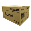 Perforated Roll & Hand Towels | Karat FP-HC66PET-1C PET Plastic Hinged Container 6 x 6 x 3.3 Clear Plastic (500/Carton) image number 0
