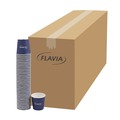 Cups | FLAVIA 25200018 10 oz. FLAVIA Design Hot Beverage Paper Cup - Blue (1000/Carton) image number 0