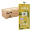 Tea | FLAVIA 48022 0.11 oz. Pouch The Bright Tea Co. Freshpack - Lemon (100/Carton) image number 0
