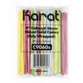 Straws/Stems/Sticks | Karat C9060S (MIXED) 9 in. Boba Straws - Assorted (1600/Carton) image number 0