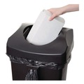 Waste Receptacle Lids | Rubbermaid Commercial FG268988BLA Untouchable 16 in. Square Swing Top Lid - Black image number 4