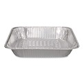Steam Table Parts | Handi-Foil 4025-40-100 10.38 in. x 12.75 in. x 2.19 in. Aluminum Steam Table Pans (100/Carton) image number 1