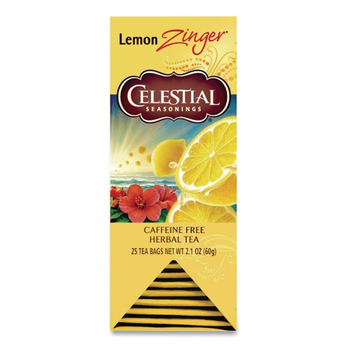 Tea | Celestial Seasonings ALT31010 Tea - Herbal Lemon Zinger (25/Box) image number 0