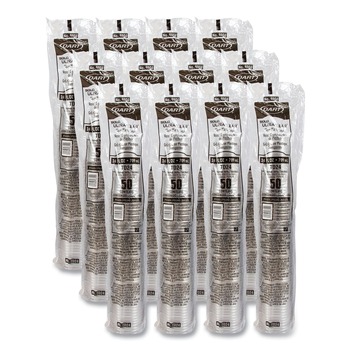Dart TD24 24 oz. Ultra Clear PET Cold Cups - Clear (600/Carton)