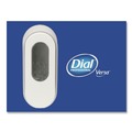 Soap Dispensers | Dial Professional 1700034055 3.75 in. x 3.38 in. x 8.75 in. 15 oz Versa Dispenser for Pouch Refills - Light Gray/White (6/Carton) image number 5