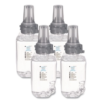 PROVON 8721-04 700 mL Clear and Mild Foam Hand Wash Refill - Unscented (4/Carton)