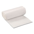 Low-Density Trash Bags | Pitt Plastics MT371XW 30 in. x 36 in. 30 gal. 0.75 mil. Linear Low Density Can Liners - White (200/Carton) image number 2