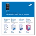 Soap Dispensers | Scott 92145 5 in. x 5.25 in. x 8.38 in. 1000 mL Essential Manual Skin Care Dispenser - Black image number 8